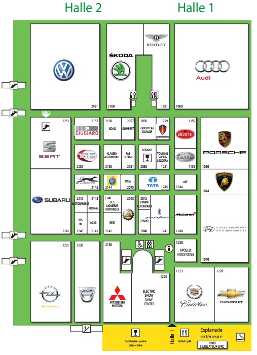 План Женевского автосалона 2014